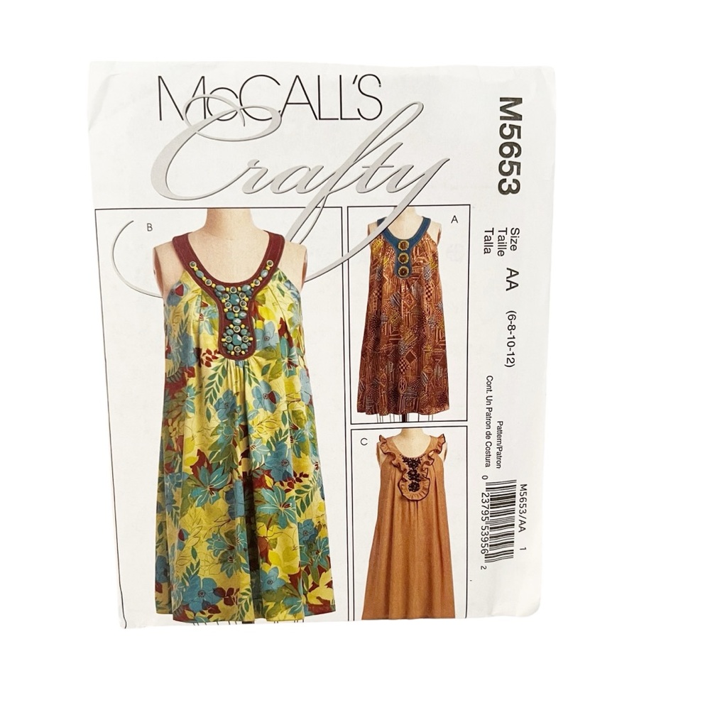 McCall’s Sewing Pattern 5653